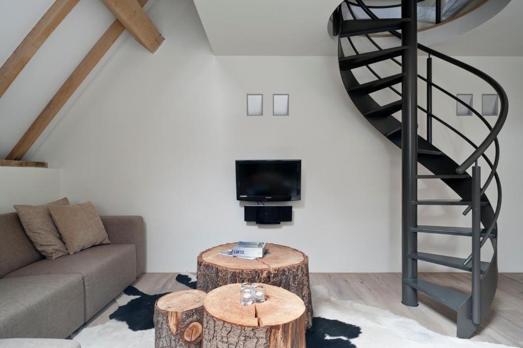 Penzion Cour 8 Lofts Maastricht Pokoj fotografie